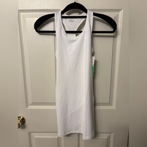 NWT Girl's Youth Prince White Tennis Match Dress with Compression Shorts Small